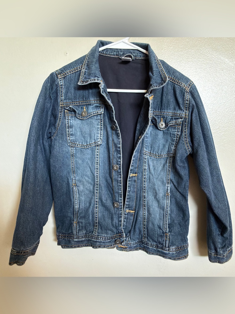 Gymboree Girls Classic Blue Denim Jacket Size L